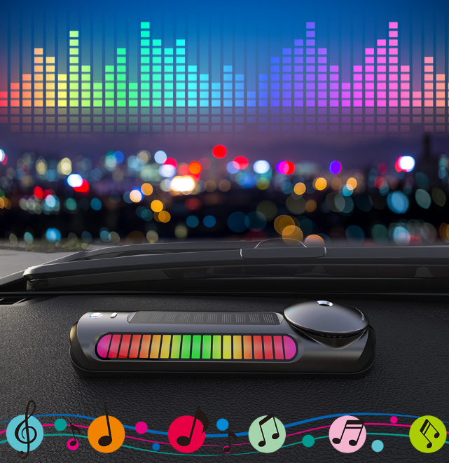 RGB rhythm ambient light in a car