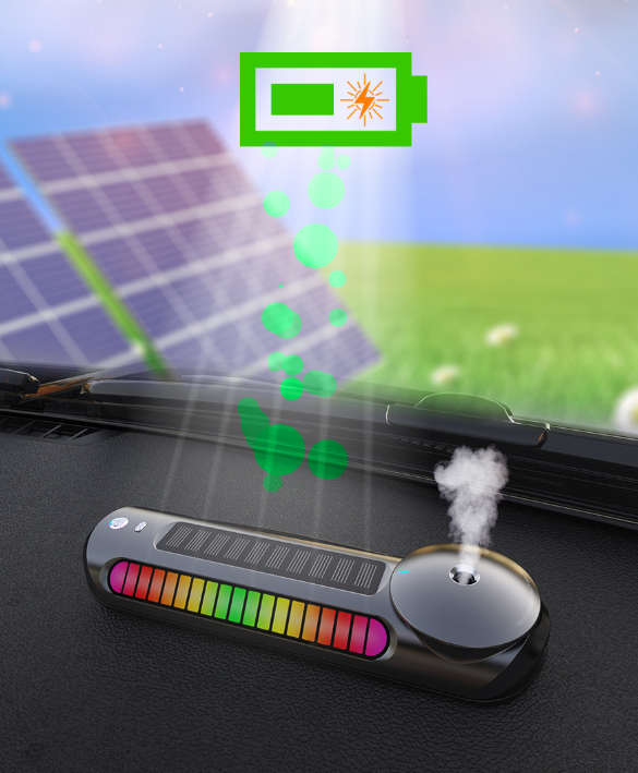 Solar energy input illustration